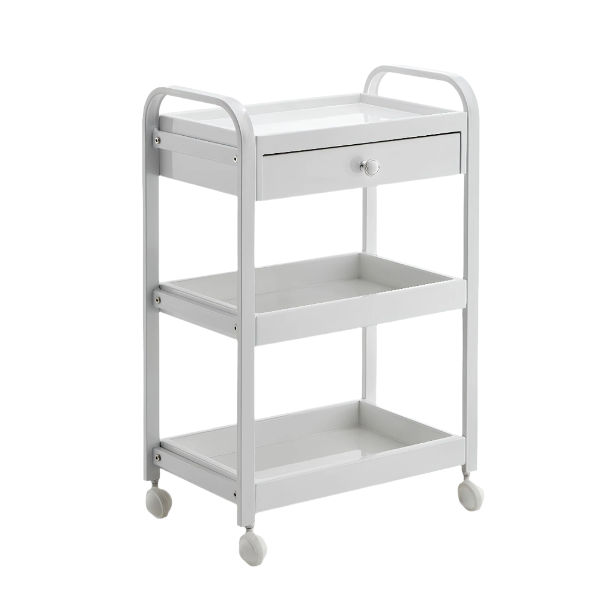 Multi-purpose storage cabinet trolley